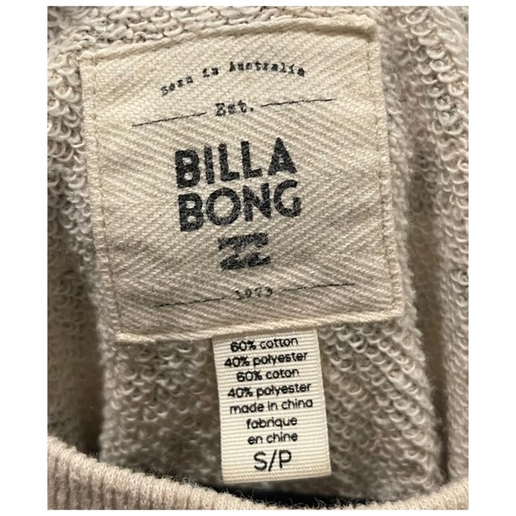 BILLABONG Scenic Ride Cheetah Print Crewneck Pullover Sweatshirt - Picture 3 of 5